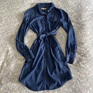 Banana Republic Chambray Shirt Dress